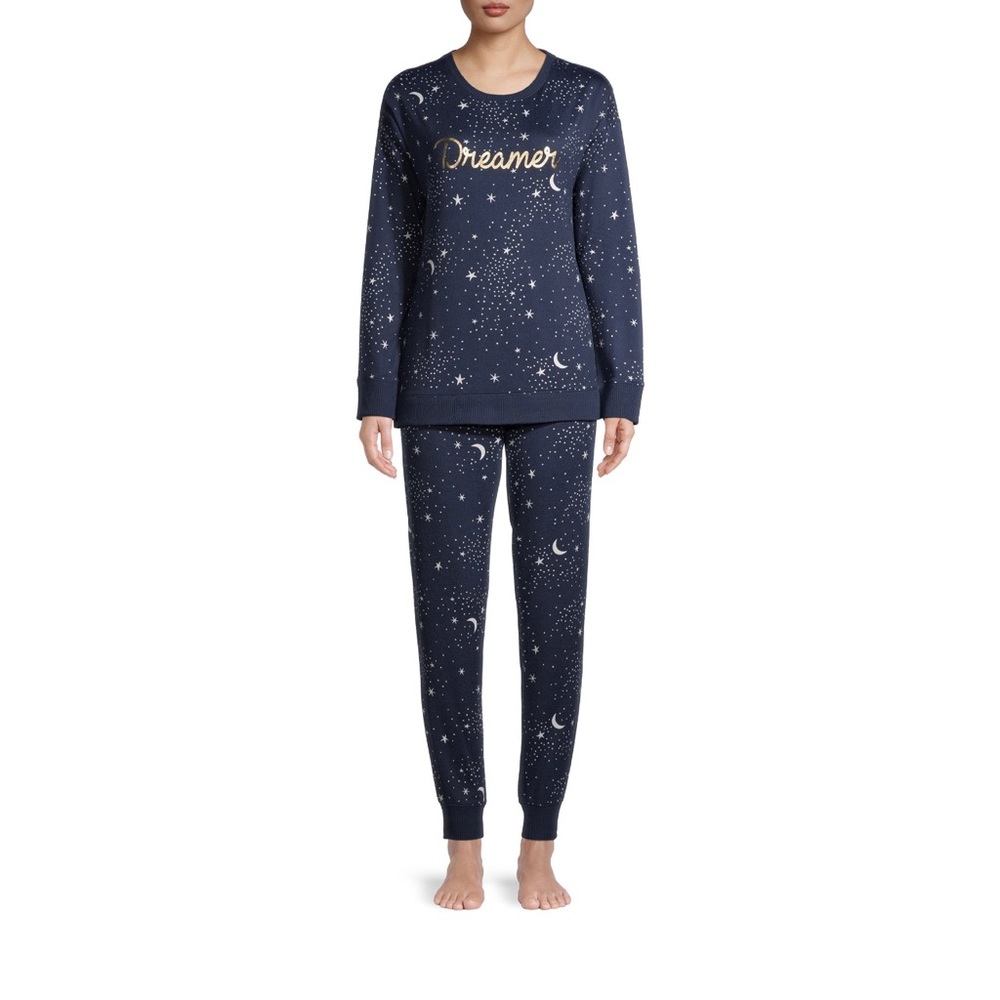 Secret Treasures Navy Dreamer plus size pajama set 3X